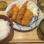 築地食堂源ちゃん - ６月のミックスフライ