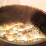 まき村 - 鮎ご飯