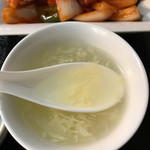 恵比寿食堂 - セットのスープ