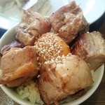 麺屋 秀 - Ｂセットのミニ豚丼