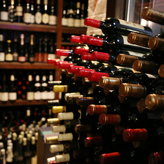 種類豊富なワインの数々