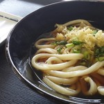 手打ちうどん 梅木 - ぶっかけうどん（小）＆おはぎ