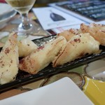 トリワイン ＰＩＫＯＳＨＨＨＵ - マコモダケのフリット