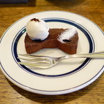 コーヒーハウス ニシヤ - ガトーショコラ（550円）