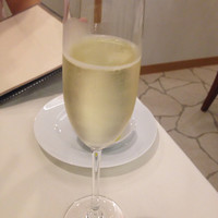 Osteria Tutto Sole - スプマンテで乾杯