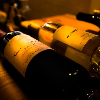 厳選されたお酒を多数ご用意