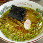 すすきのらーめん - 【2011.02.　初訪】　チャーハンセット９００円のラーメン（並に変更してもらいました）