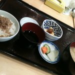 かわしま - 昼のセット　1,000円