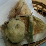 かわしま - セットのてんぷら