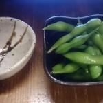 Ekimae Sakaba Okura - セットの枝豆