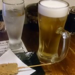 Ekimae Sakaba Okura - 生ビールと近江牛串揚げ