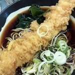 日栄軒 - 穴子天そば￥470