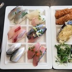 本日のバイキングの一部