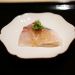 にい留 - 3週間熟成した三重の縞鯵