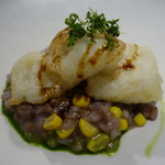 セララバアド - 穴子　雑穀　クレソン