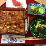 鰻勝 - うな重 松 ¥3000