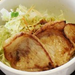 Morino Resutoran Raian - 長谷川自然牧場の豚生姜焼きミニ丼