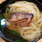 ラーメン巌哲 - 長崎県対馬産 平政（2017年7月某日の創作塩つけ麺）