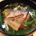 ラーメン巌哲 - 長崎県対馬産 平政（2017年7月某日の創作塩つけ麺）