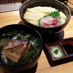 ラーメン巌哲 - 長崎県対馬産 平政（2017年7月某日の創作塩つけ麺）