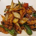 豚トロの豆鼓炒め