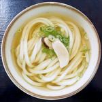 手打ちうどん ひさ枝 - かけそのまま+松茸