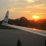 Malaysia Airlines, Golden Lounge KLIA Domestic - マレーシアの夕陽