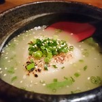 焼鳥 修 - 鶏スープ焼きおにぎり