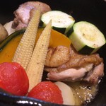 東小金井 ひかり屋 - 古白鶏のダッチオーブン焼き