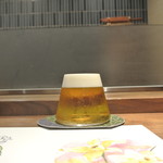 日本料理 潤花 - ２０１７年７月８日のクラシック生富士山グラス