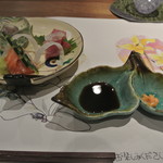 日本料理 潤花 - ２０１７年７月８日のお造り２