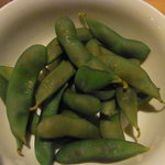 肉なべ 千葉 - サービスの枝豆