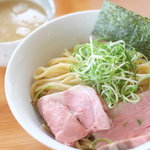竹麺亭 - 鶏白湯つけ麺（300ｇ）