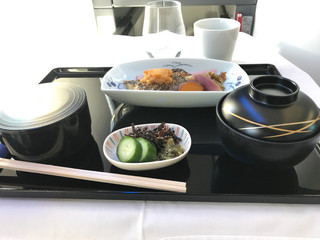 ANA全日空羽田発着国際線機内食 -