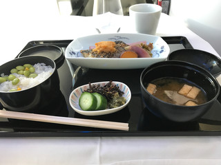 ANA全日空羽田発着国際線機内食 -