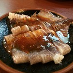 紅梅園 - H.29.6.25.夜 イカ姿焼き 650円