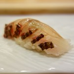 鮨 大門 - ［2017/07］寿司① 真鯛の握り