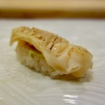 鮨 大門 - ［2017/07］寿司③ ばかがい(あおやぎ)の握り