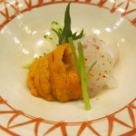 Sushi Morita - 雲丹と鯛
