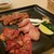 焼肉バル ロッキーズ - 料理写真:Bセット（上カルビ、三角バラ、上タン塩）