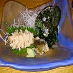 小樽料理 海月 - 活アワビの刺身