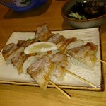 小樽料理 海月 - 豚串(塩)