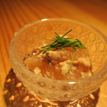 鈴しろ - カワハギの肝和え