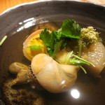 鈴しろ - 大根、玉子、白バイ貝のおでん
