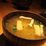 鈴しろ - 大根と油揚げの味噌汁