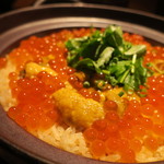 鈴しろ - 青森のウニと自家製イクラの炊き込み御飯
