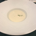 富良野リゾートホテルエーデルヴェルメ - 玉葱の冷製スープ