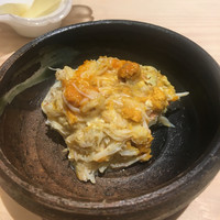 すし岩瀬 - 毛ガニとウニの混ぜご飯