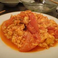 白碗竹快樓 赤坂店 - トマトと卵の炒め