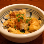 讃岐うどん 蔵之介 - 料理写真:鶏天おろしポン酢